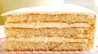 Vanille cake met framboos-vanille vulling