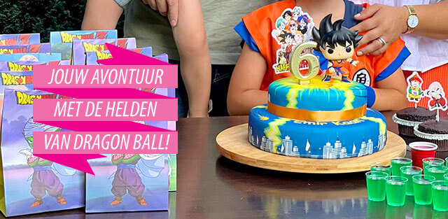 Dragon Ball® op taarten