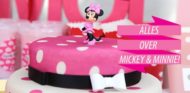 Minnie Mouse op taarten