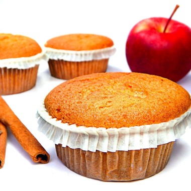 Appel-kaneel-muffins, 9 stuk