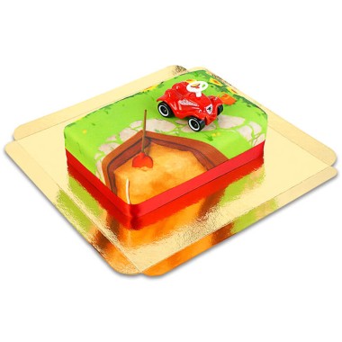 Bobby Car® op taart