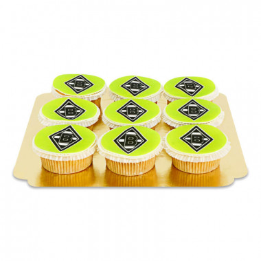 Borussia Mönchengladbach cupcakes (9 stuks)