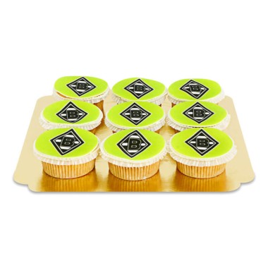 Borussia Mönchengladbach cupcakes (9 stuks)