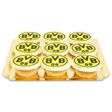 BVB - Cupcakes, 9 Stuks