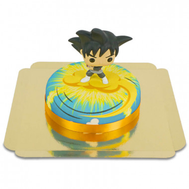 Goku® Black van Dragon Ball® op Nimbus-taart