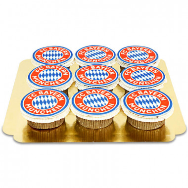 FC Bayern München Cupcakes (9 Stuks)