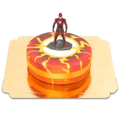 The Flash een verdieping bliksem taart