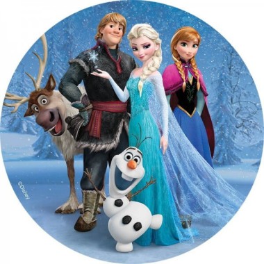 Eetbare print 'Frozen'