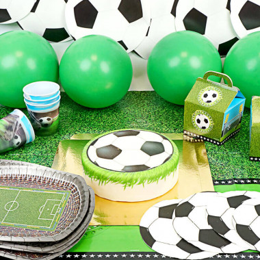 Voetbal partyset - inclusief taart