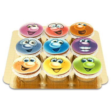 Gelini Cupcakes (9 Stuk)