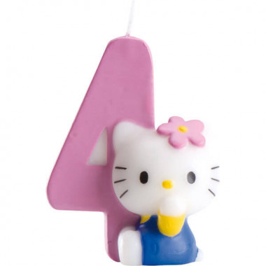 Hello Kitty taartenkaars nummer 4