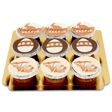 Paascupcakes (9 stuks)