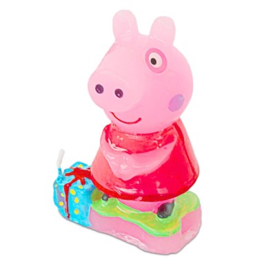 Peppa Pig taart kaars