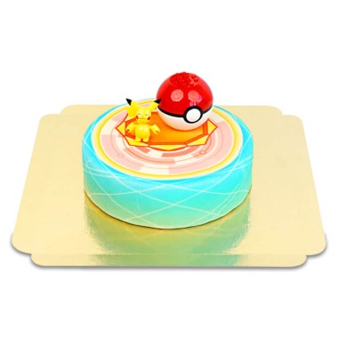 Pokémon® op medaille taart
