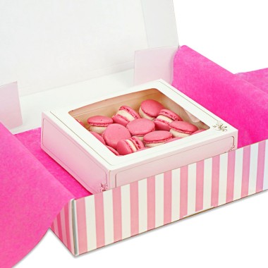 Roze Macarons (16 stuks)