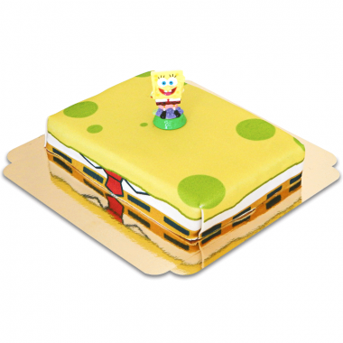 SpongeBob op spons taart 