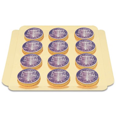 Sterrenbeeld Weegschaal koekjes (12 Stuks)