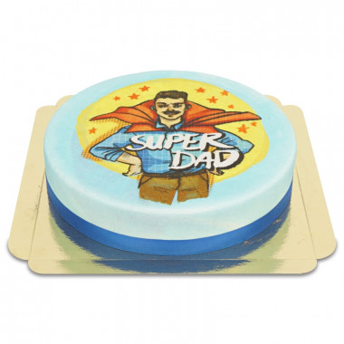Super Dad taart