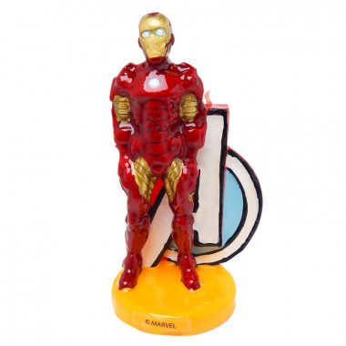 Iron-Man-taartkaars