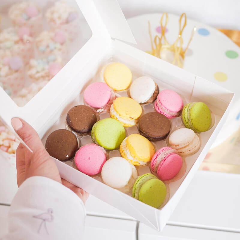 Macarons (16 stuks) Foto von @angelicafredricson auf Instagram