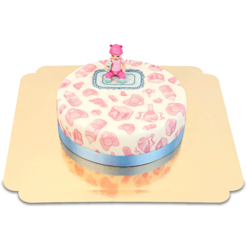 Baby Born®-Figur auf Torte 2
