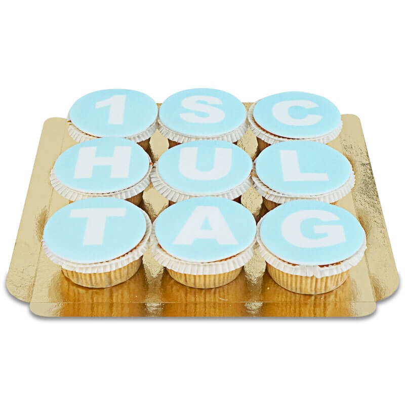 Letter-cupcakes
