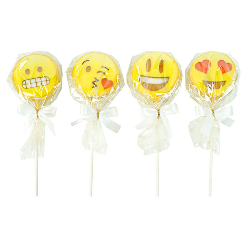 Emoji Cake-Pops (10 Stuks)