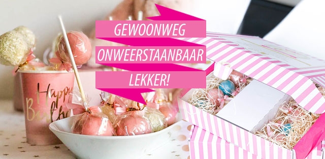 Embryo profiel cabine Cake Pops online bestellen! | jeeigenTaart.nl