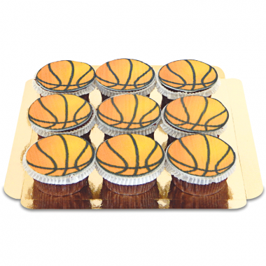 Basketbal cupcakes