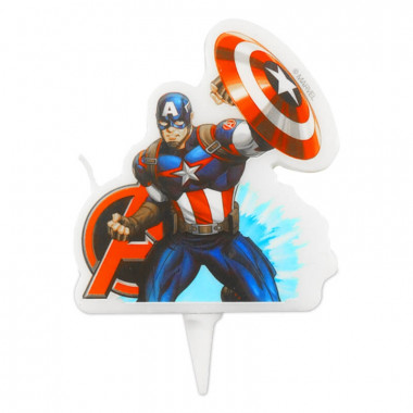 Captain-America-taartkaars