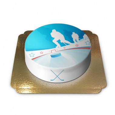 Ijshockey taart 