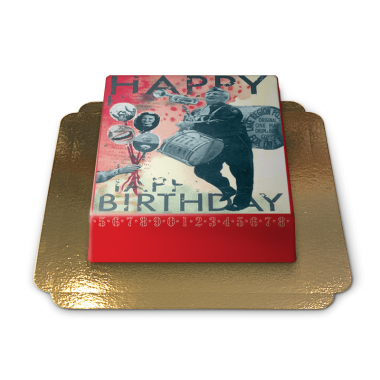 Happy Birthday taart van Pia Lilenthal