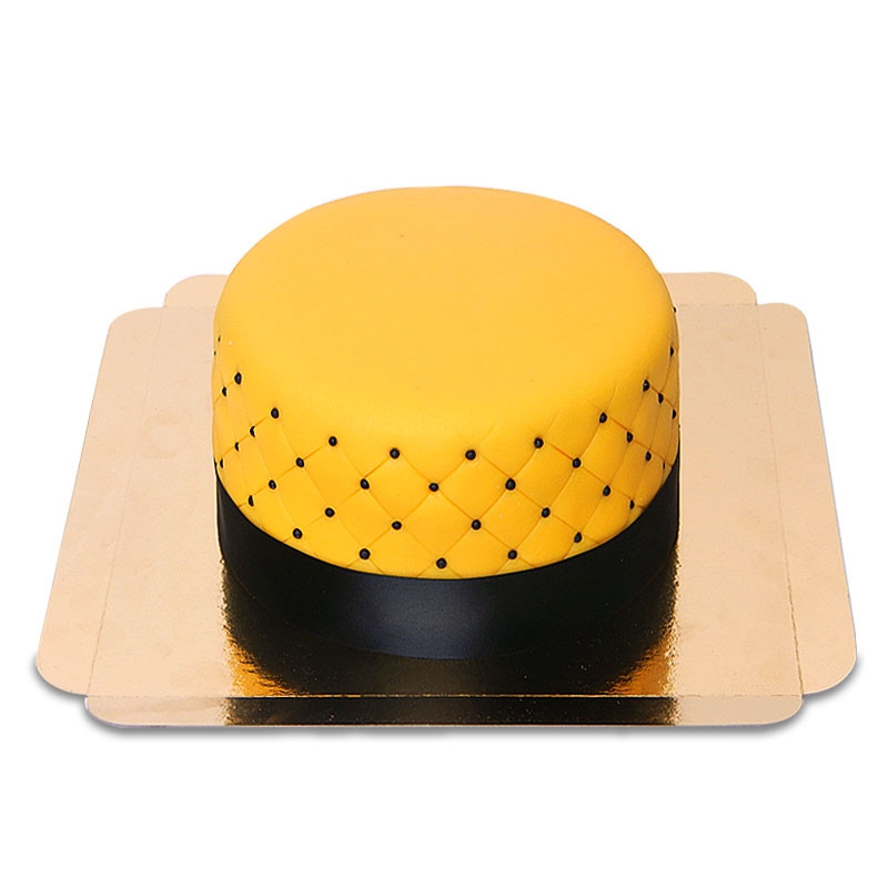 Gelbe Deluxe Torte 18 cm