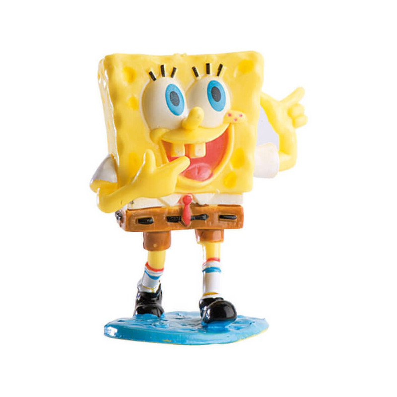 Spongebob op twee verdiepingen zee taart met lint SpongeBob 