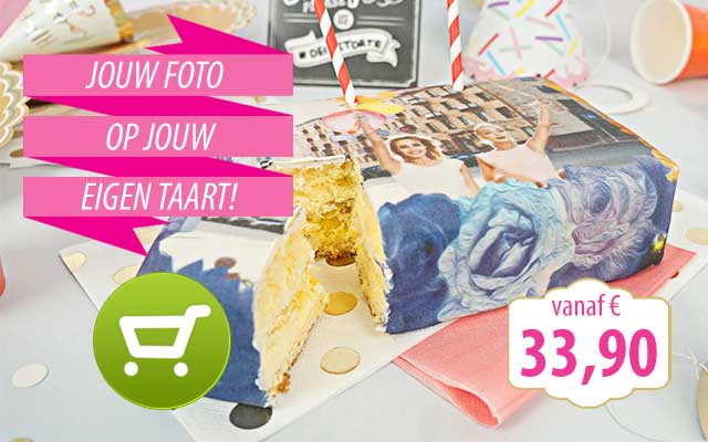 Fototaarten & verjaardag taart online bestelen!