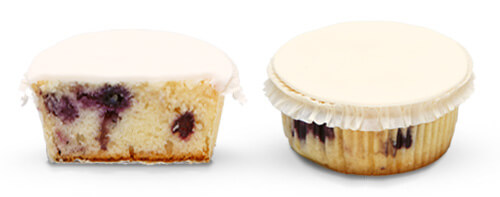 Bosbessen-cupcakes