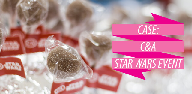 C&A Case, Star Wars Event met Cake pops